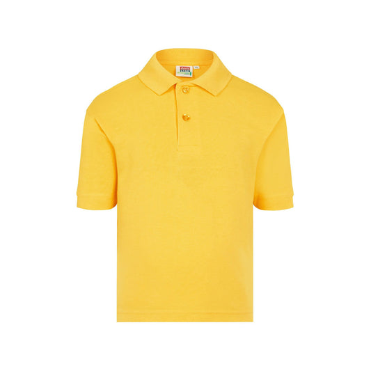 450 Eco Pique Poloshirt - 450 Amber Front