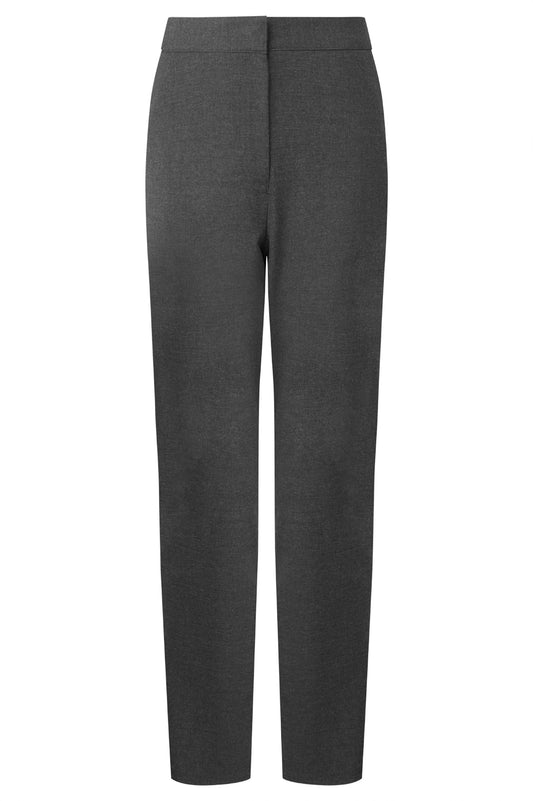 995 Girls Slim Fit Trouser with Pockets - 995 Grey Front
