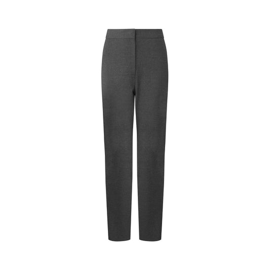 995 Girls Slim Fit Trouser with Pockets - 995 Grey Front