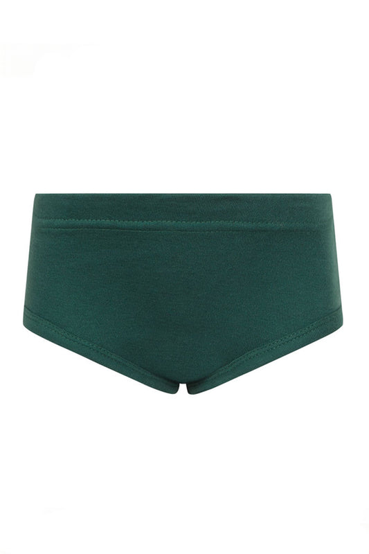 25 Girls Cotton School Briefs - 25 Bottle Front