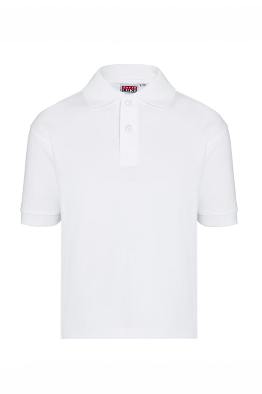 450 Eco Pique Poloshirt - 450 White Front