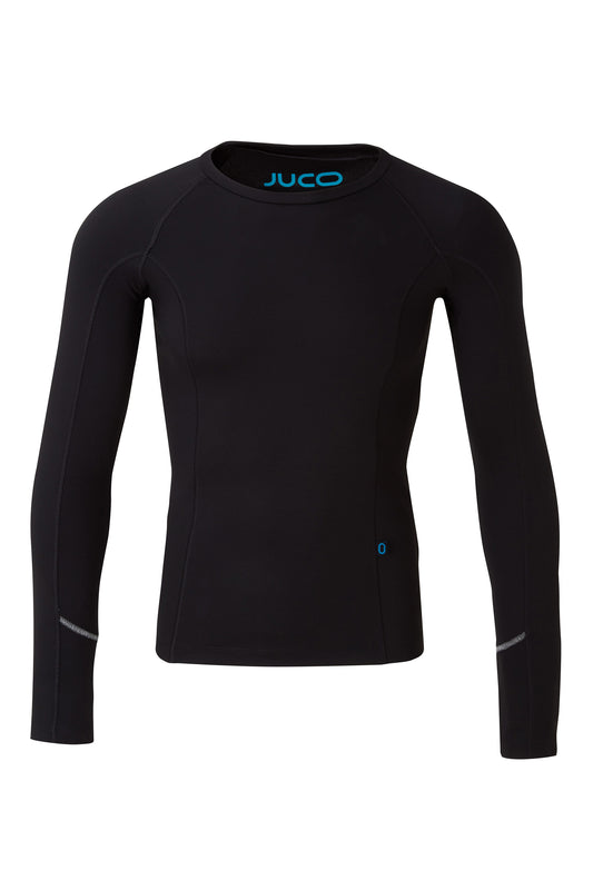 7001 Juco Eco Base Layer Top - 7001 Black Front