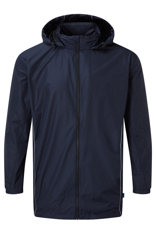 7016 Juco Showerproof Training Jacket - 7016 Navy Front