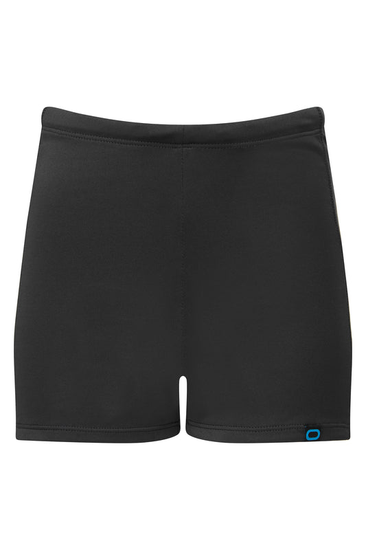 7027 Eco Swim Trunk - 7027 Black Front