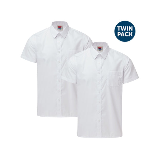 81 Boys Eco S/S Shirt (2pk) - 81 White Front 1