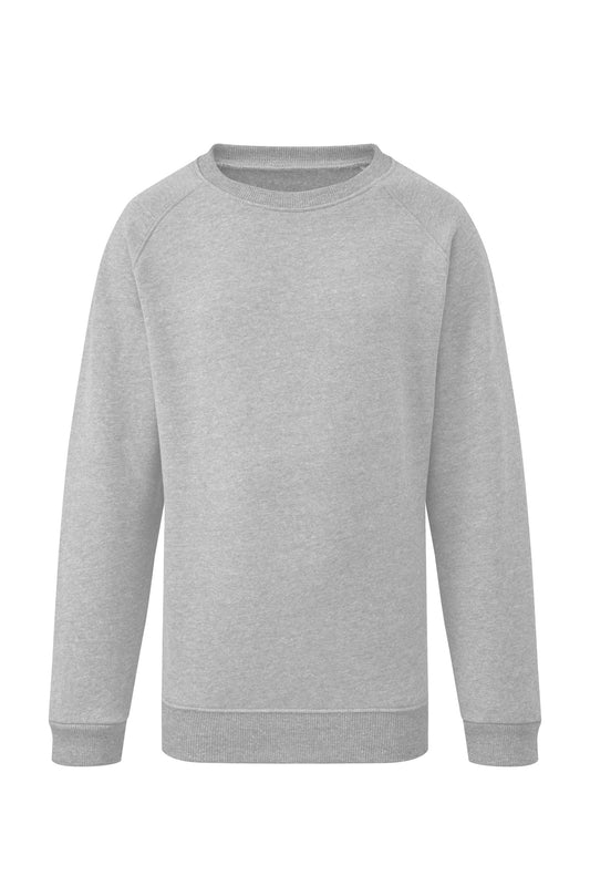 851 Crew Neck Eco Sweatshirt - 851 Marl Grey Front