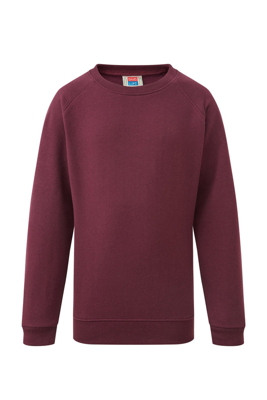 851 Crew Neck Eco Sweatshirt - 851 Maroon Front