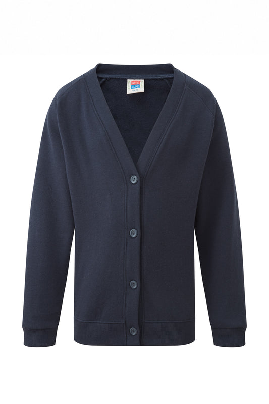 854 Eco Cardigan - 854 Navy Front