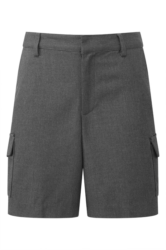 9189 Cargo School Shorts - 9189 Grey Front
