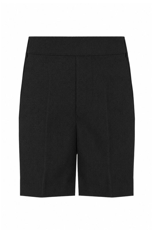 940 Pull-up Shorts, Flat Front - 940 Black Front