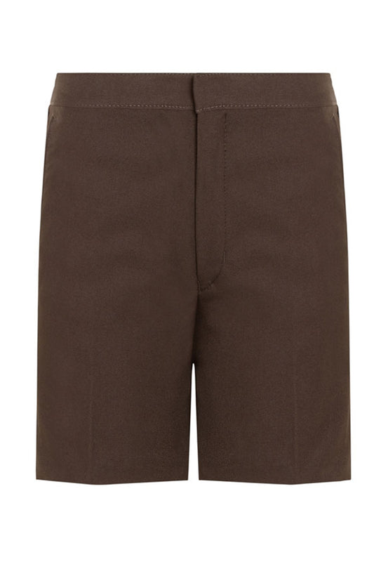 20 Classic Shorts, Flat Front - 946 Brown Front
