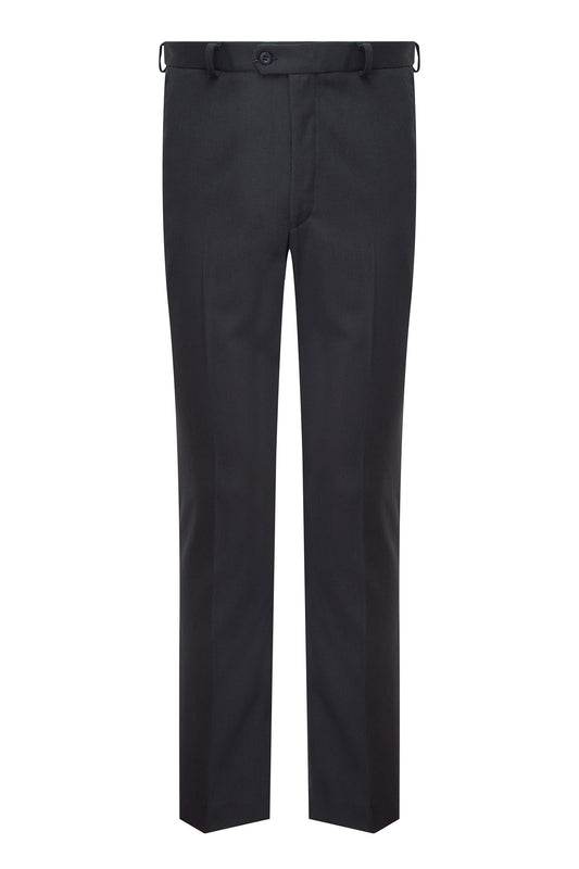 959 Slim Fit Flat Front Senior Trouser - 959 Navy Front