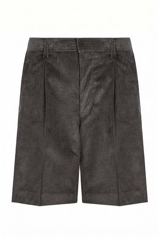 964 SP Bermuda Short - Cord - 964 Grey front