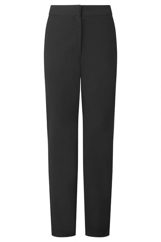 995 Girls Slim Fit Trouser with Pockets - 995 Black Front