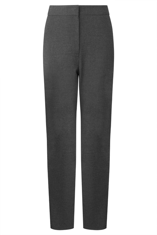 995 Girls Slim Fit Trouser with Pockets - 995 Grey Front