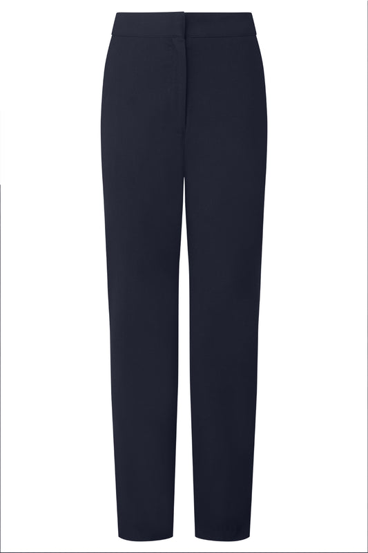 995 Girls Slim Fit Trouser with Pockets - 995 Navy Front