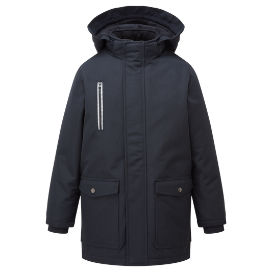 888 Unisex Navy Winter Coat