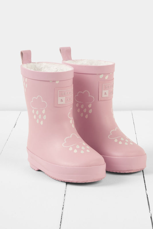 GA309 Winter Mini Adventure Boots with Bag - Baby Pink - primary view
