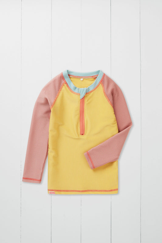 GA507 L/S Rash Vest - Ochre - primary view