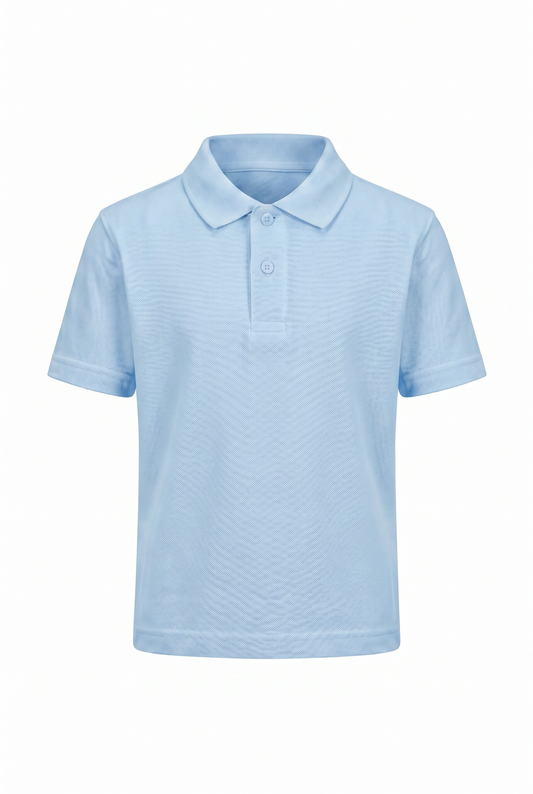 LC010 Basic Poloshirt (Twin Pack) - LC010 Unisex Polo Blue Front