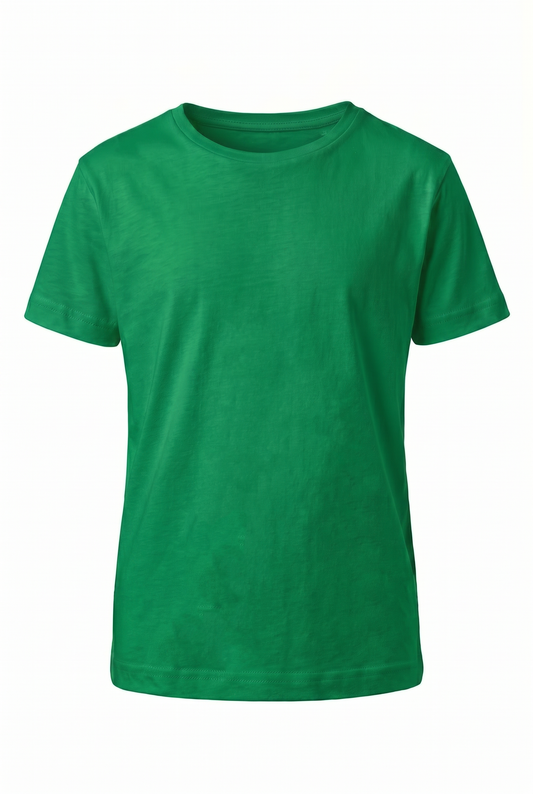 LC012 Basic T-Shirt (Twin Pack) - LC012 Unisex Tshirt Green Front