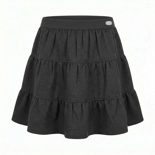 LK Bailey Skirt - LKS012 Bailey Skirt - Grey - FRONT