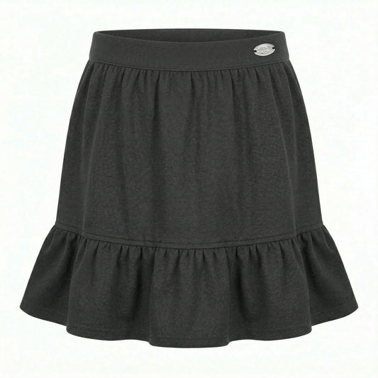 LKS013 Betty Skirt - LKS013 Betty Skirt - Grey - FRONT