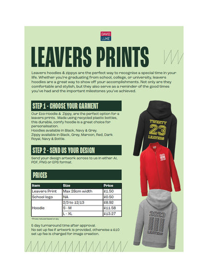 Leavers cover