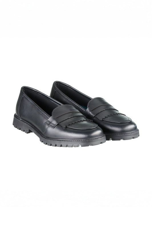 M173030 Willow Black Leather Trend Loafer - Willow Leather