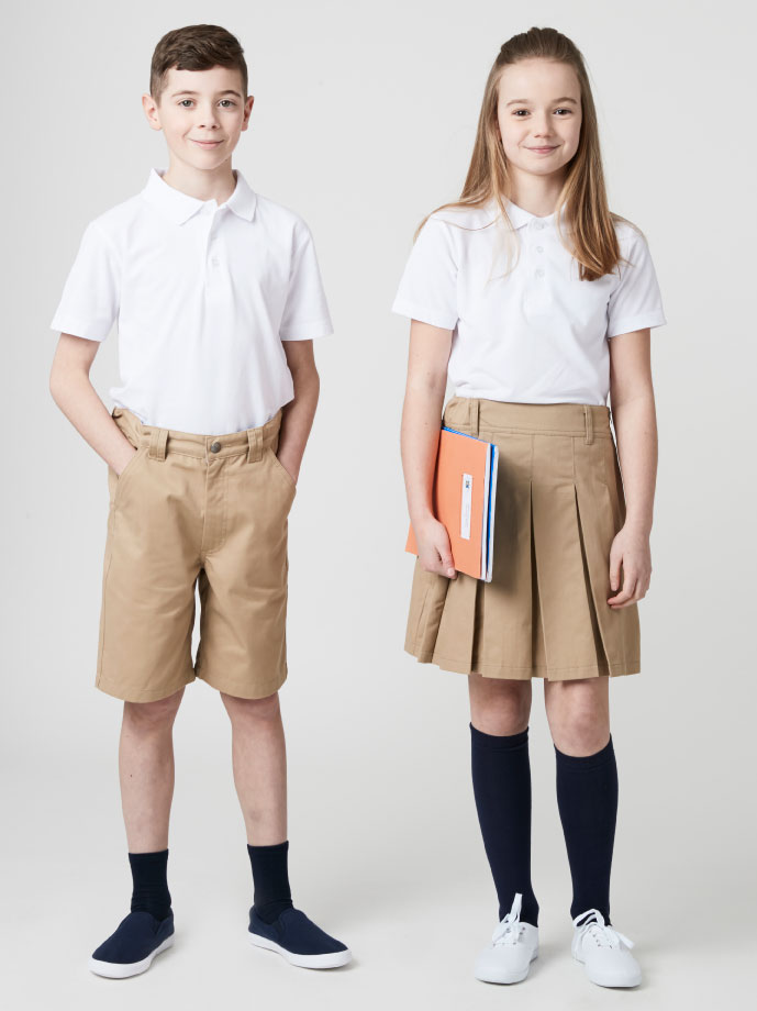 Boy-and-girl-in-school-uniform