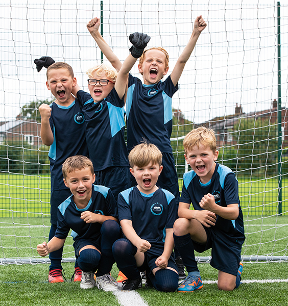 Children celebrating